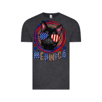 Vintage Black Meowica Vintage Tee - Neo Western