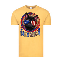 Vintage Mustard Meowica Vintage Tee - Neo Western