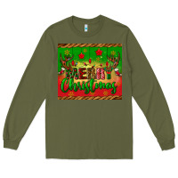 Army Green merry christmas tumbler Long Sleeve Tee - BundleAndBundleShop
