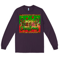 Plum merry christmas tumbler Long Sleeve Tee - BundleAndBundleShop