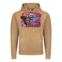 Vintage Camel sorry ladies my heart belongs to mommy highland calf Vintage Hoodie - RanaPortraitStore