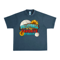 Midnight Navy volleyball is my favorite season Urban Heavy Tee - HRA Design Shop