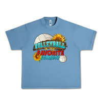 Pebble Blue volleyball is my favorite season Urban Heavy Tee - HRA Design Shop