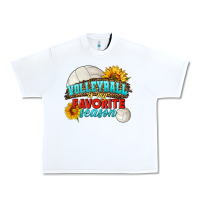 White volleyball is my favorite season Urban Heavy Tee - HRA Design Shop