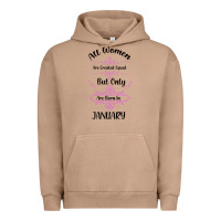 All Women Are Created Equal But Only The Smartest Are Born In January Urban Hoodie | Teevron