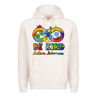 Be Kind Autism Awareness Infinity Symbol Premium Hoodie | Teevron