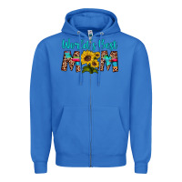 True Royal world's best mom sunflower Zipper Hoodie - Artiststas