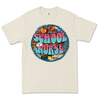 Bone western groovy school nurse Premium Tee - BarkalooDesign