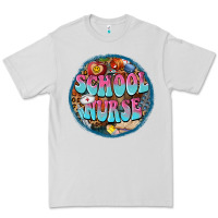 Dove Grey western groovy school nurse Premium Tee - BarkalooDesign