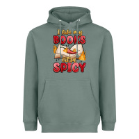 Sage i like my books extra spicy Heavyweight Hoodie - MaliasSmallBusiness