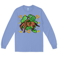 Cowboy With Shamrock Long Sleeve Tee | Teevron