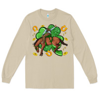 Mushroom cowboy with shamrock Long Sleeve Tee - Artiststas