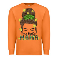 Carrot one lucky mama Premium Sweatshirt - MaliasSmallBusiness