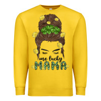 Lemon one lucky mama Premium Sweatshirt - MaliasSmallBusiness
