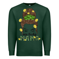 Sports Green one lucky mama Premium Sweatshirt - MaliasSmallBusiness