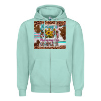 Seafoam being a mom makes my life complete Zipper Hoodie - Artiststas