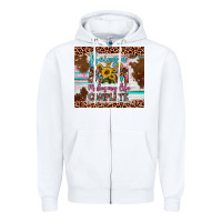 White being a mom makes my life complete Zipper Hoodie - Artiststas