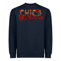 Navy Chica Bonita Heavyweight Sweatshirt - texasbilliewilder