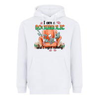 White bookaholic Heavyweight Hoodie - MaliasSmallBusiness