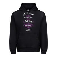 Black all women are created equal but only the smartest are born in june Urban Hoodie - Bettercallsaul