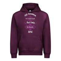 Mauve Wine all women are created equal but only the smartest are born in june Urban Hoodie - Bettercallsaul