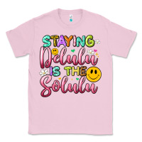 Bubblegum Pink staying delulu is the solulu Classic Tee - Artiststas