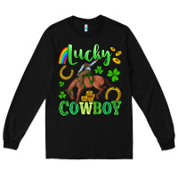 Black lucky cowboy Long Sleeve Tee - Artiststas