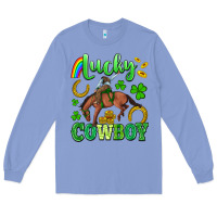 Colony Blue lucky cowboy Long Sleeve Tee - Artiststas