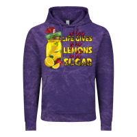 Cloud Purple when life gives you lemons add sugar Vintage Hoodie - texasbilliewilder