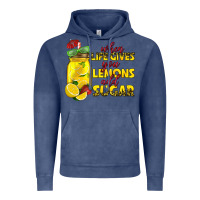 Vintage Denim when life gives you lemons add sugar Vintage Hoodie - texasbilliewilder