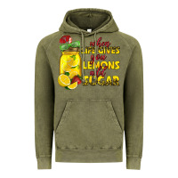 Vintage Olive when life gives you lemons add sugar Vintage Hoodie - texasbilliewilder