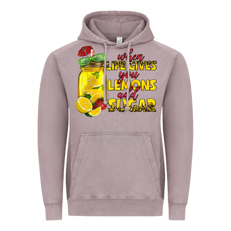 When Life Gives You Lemons Add Sugar Vintage Hoodie by texasbilliewilder | Teevron