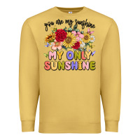 Antique Gold you are my sunshine my only sunshine Premium Sweatshirt - MaliasSmallBusiness