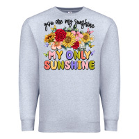Heather Grey you are my sunshine my only sunshine Premium Sweatshirt - MaliasSmallBusiness