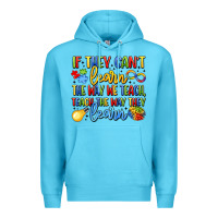 Ocean Blue if they can't learn the way we teach teach the  wa Premium Hoodie - LillyAllenDesigns