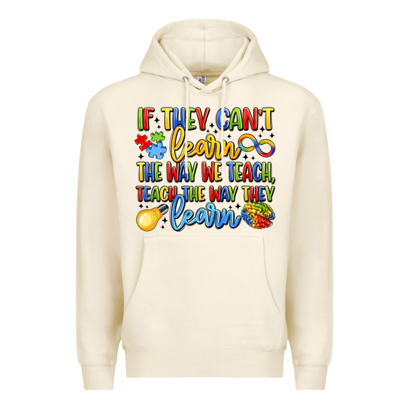 If They Can't Learn The Way We Teach Teach The  Wa Premium Hoodie by LillyAllenDesigns | Teevron