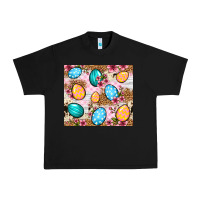 Black Easter eggs cowhide leopard tumbler Easter Day Urban Heavy Tee - Neo Western