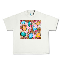Pistachio Easter eggs cowhide leopard tumbler Easter Day Urban Heavy Tee - Neo Western
