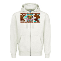 Oatmeal Heather being a mom makes my life complete license plate Zipper Hoodie - Artiststas