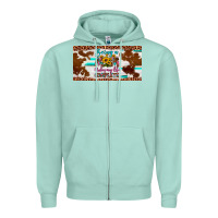 Seafoam being a mom makes my life complete license plate Zipper Hoodie - Artiststas
