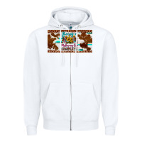 White being a mom makes my life complete license plate Zipper Hoodie - Artiststas