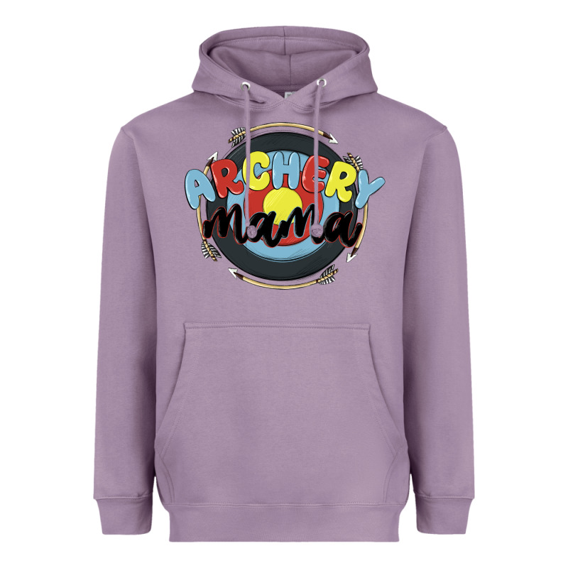 Archery Mama Heavyweight Hoodie by MaliasSmallBusiness | Teevron