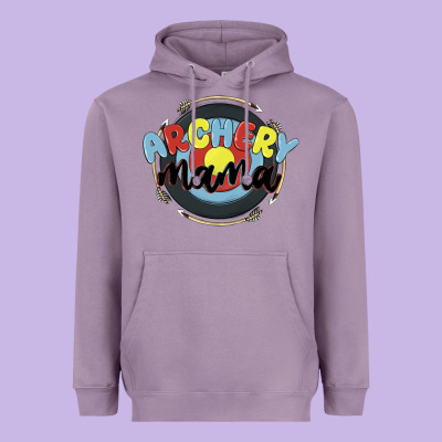 Archery Mama Heavyweight Hoodie Designed By Maliassmallbusiness