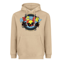 Mushroom archery mama Heavyweight Hoodie - MaliasSmallBusiness