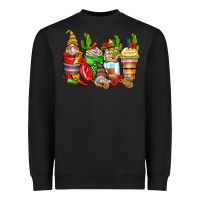 Mexican Gnomes Coffee Cups Heavyweight Sweatshirt | Teevron