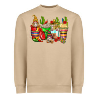 Mushroom mexican gnomes coffee cups Heavyweight Sweatshirt - Zillion Design Studio