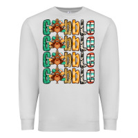 Dove Grey Gobble till you wobble Thanksgiving turkey Premium Sweatshirt - NancyCooperArtShop