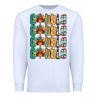 White Gobble till you wobble Thanksgiving turkey Premium Sweatshirt - NancyCooperArtShop