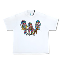 White autism awareness Urban Heavy Tee - SublimationCraftShop
