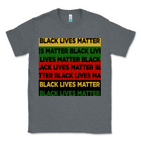 Charcoal Heather black lives matter seamless pattern Classic Tee - BundleAndBundleShop